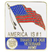 THANKS TO OUR VETERANS PIN  