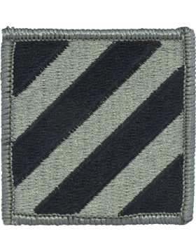 Army ACU Patch: 3rd Infantry Division - with Fastener