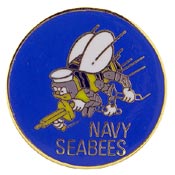 SEABEES PIN  