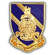 BRITISH ROYAL MARINES PIN  