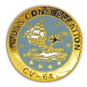 USS CONSTELLATION PIN  