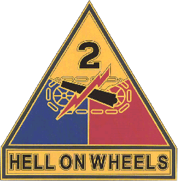 Army Combat Service Identification Badge: 2nd Armored Division