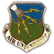 USAF UNIVERSITY PIN 1"  