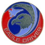 USAF EAGLE DRIVER PIN 1"  