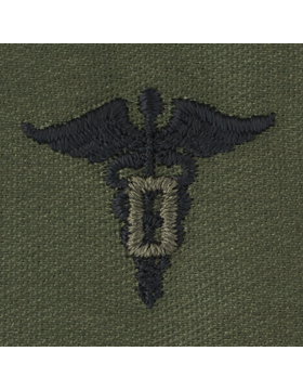 Army Officer Branch Insignia: Dental - Subdued Sew On