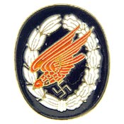 GERMAN PARATROOPER PIN 1"  