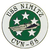 USS NIMITZ PIN  