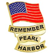 REMEMBER PEARL HARBOR PIN  