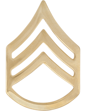 Army Chevron: Staff Sergeant - No Shine