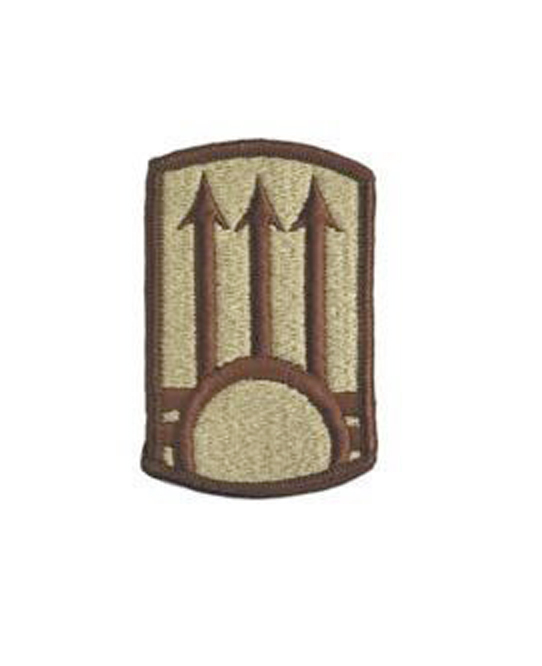 Army Patch: 111th Air Defense Artillery - Desert Sew On