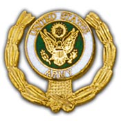 ARMY WREATH PIN  