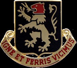 640 REGT ARNG UT  (IGNE ET FERRIS VICIMUS)   